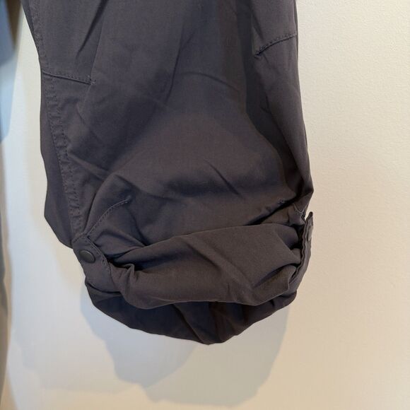 Prana Pants Womens 18W Gray Halle Convertible Roll Up Gorpcore Hiking Outdoor - Picture 5 of 16